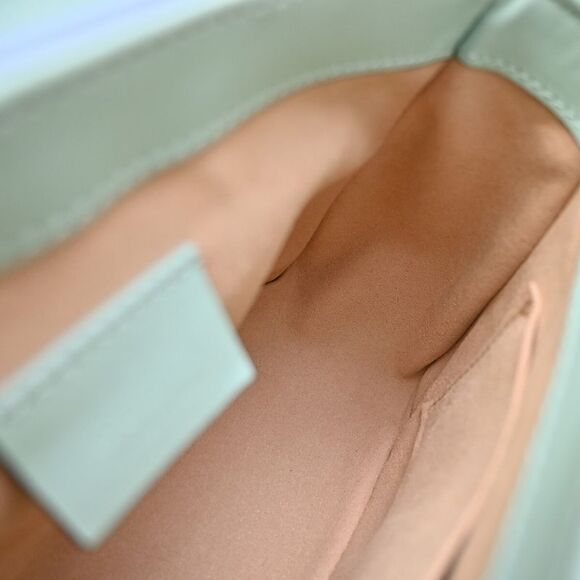 Gucci Gg Marmont Top Handle Bag Leather Multicolour Leather Bag (Pre-Owned) - Picture 13 of 15